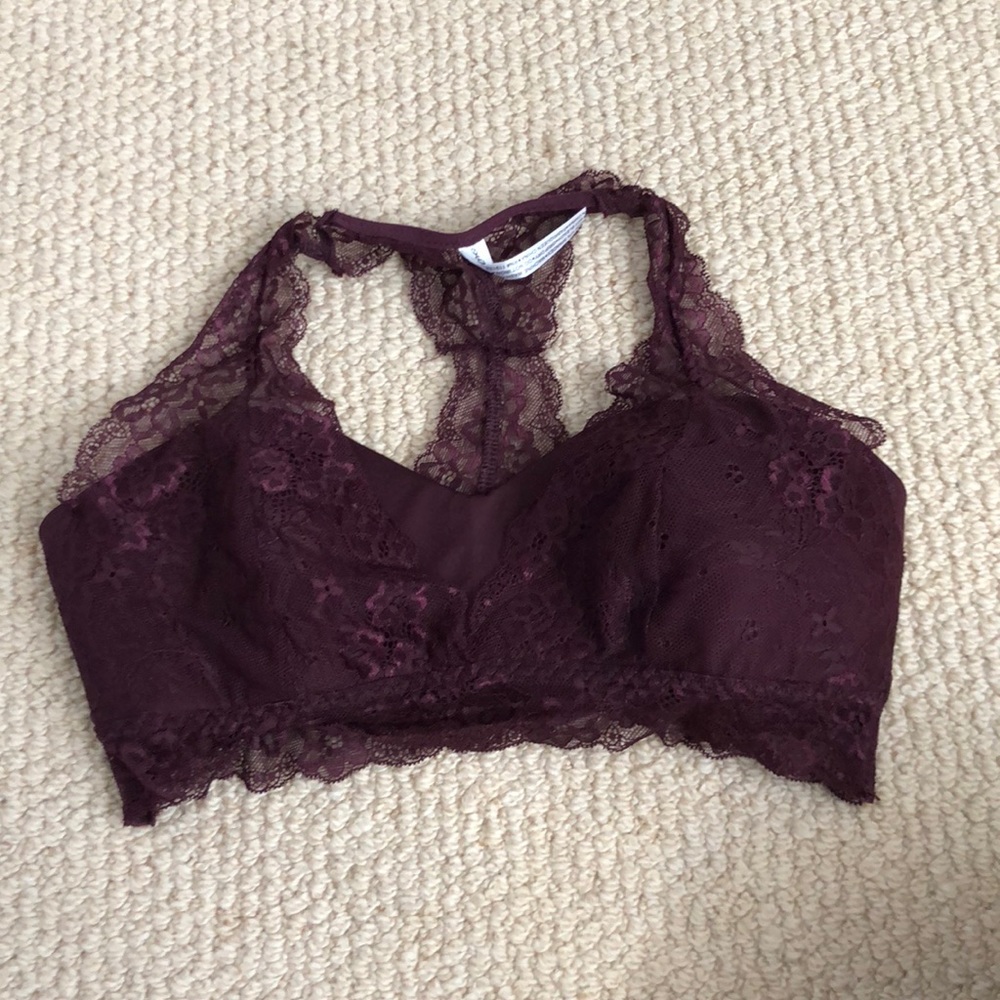 Purple Lace Bralette - Picture 1 of 2